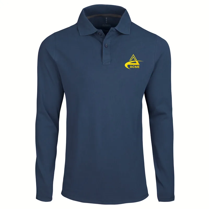 Polo Manches Longues Homme Oakville Personnalisé