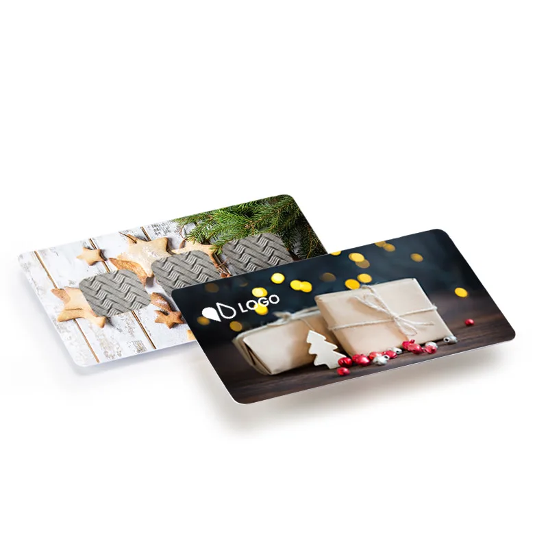 Carte à Gratter en PVC Personnalisée