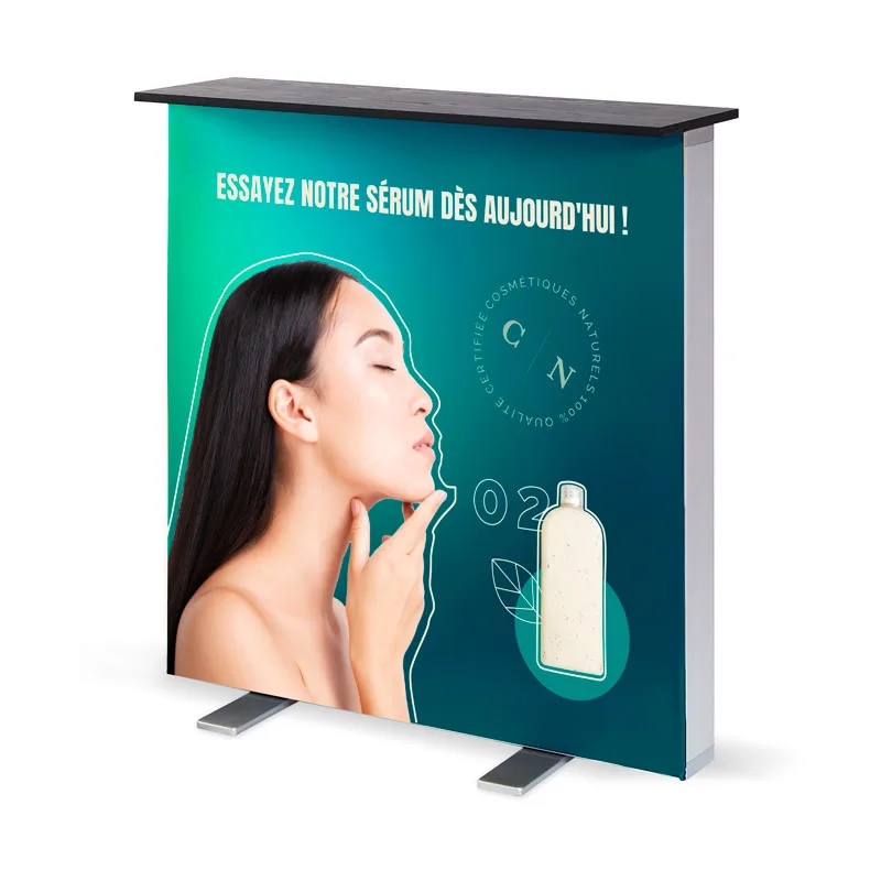 Comptoir Rétroéclairé Publicitaire