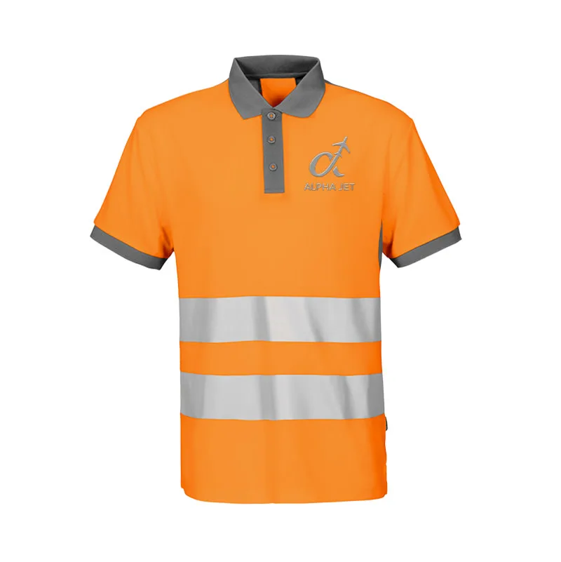 Polo Haute Visibilité EN ISO 20471 à Personnaliser